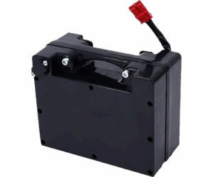 Electric wheelchair battery.