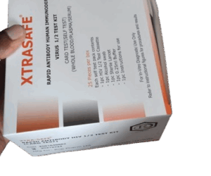 Medical HIV self test kits in Kenya.