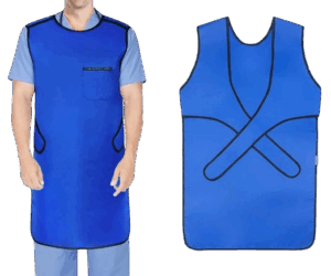 Medical X-ray lead gown in Kenya.