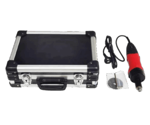 Electric plaster oscillating cast saw in Kenya.