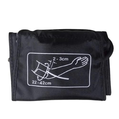 Blood pressure monitor cuff.