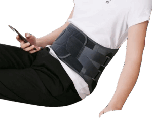Lumbar support belt in Kenya.