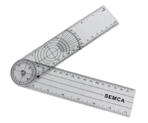 Medical goniometer in Kenya.