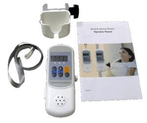 Medical infusion fluid warmer.
