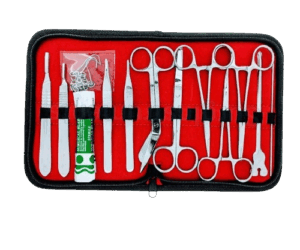 Medical Students dissecting kit/set.