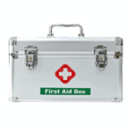 Medical First aid box in Kenya.