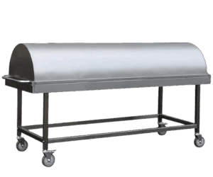 morgue cadaver trolley.