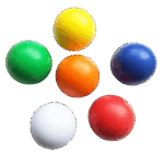 Medical Silicone stress exercise ball.