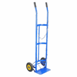Medical Oxygen gas cylinder trolley.