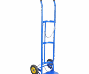 Medical Oxygen gas cylinder trolley.